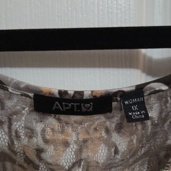 Apt. 9 Sleeveless Dress with Neutral Tones - Picture 3 of 5